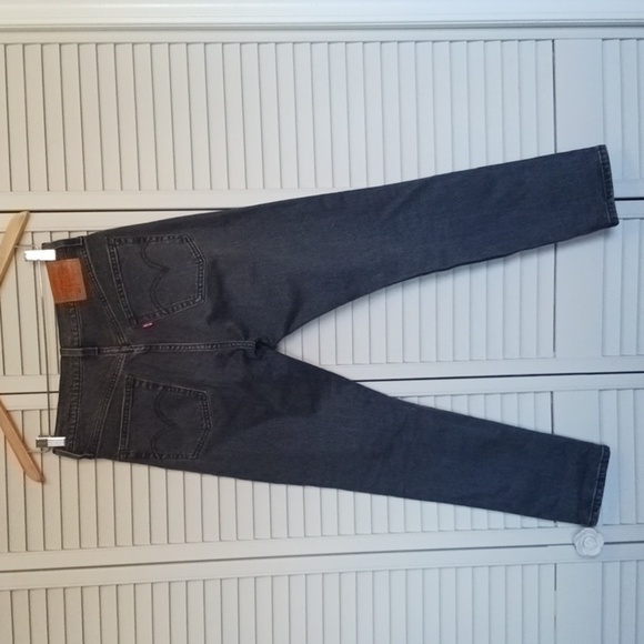 LEVI'S Premium 501 Skinny in Dark Side Of The Moon, Faded Black, Size 26 - Picture 10 of 16